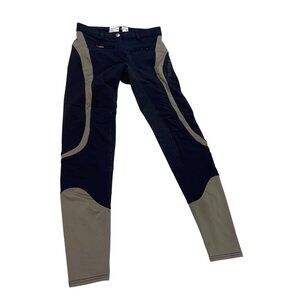 Felix Bühler Womens Navy & Gray Riding Breeches Size 24 Stretch Fabric 89f